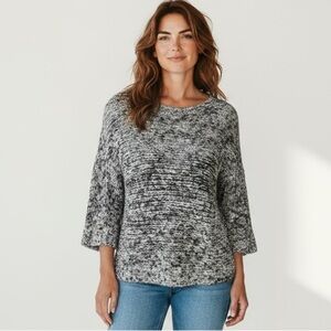 🌻Eileen Fisher Organic Loose Knit Lightweight Sweater Size S Petite